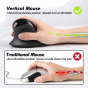 Mouse (เมาส์) MICROPACK ERGO LIFT 2 MP-V03W ประกัน 1 ปี