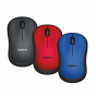 LOGITECH WIRELESS MOUSE M221 SILENT RED