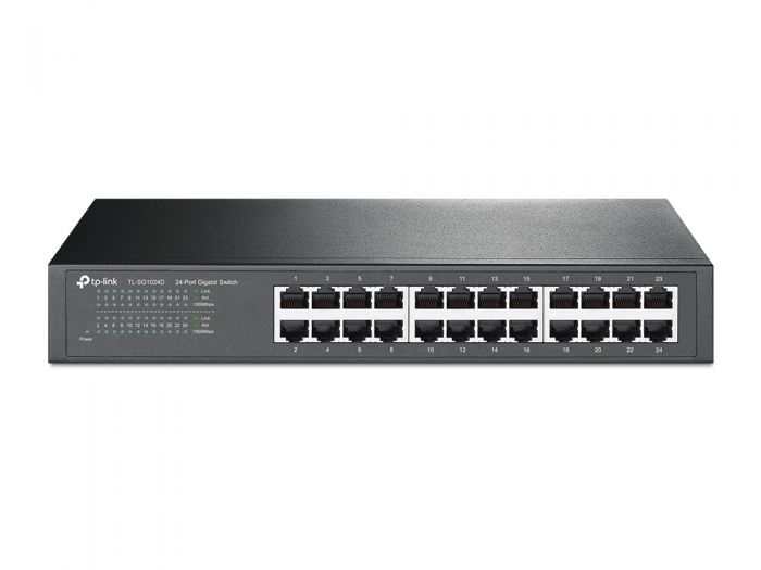 SWITCH (สวิตช์) TP-LINK TL-SG1024D GIGABIT SWITCHING HUB 24 PORT ประกัน LT