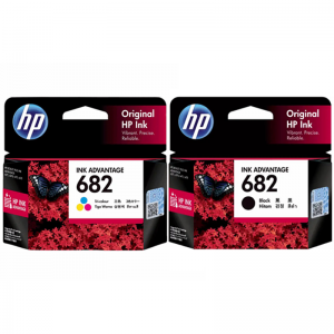 หมึก HP 682 Black and Tri-color Original Ink Advantage Cartridge